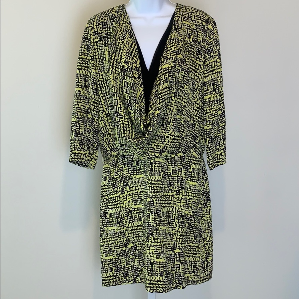 NWT DIANE VON FURSTENBURG Rachel Lily Crepe Dress